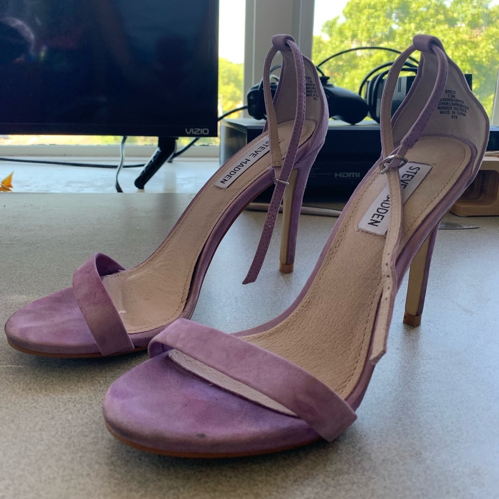 Steve Madden purple heels